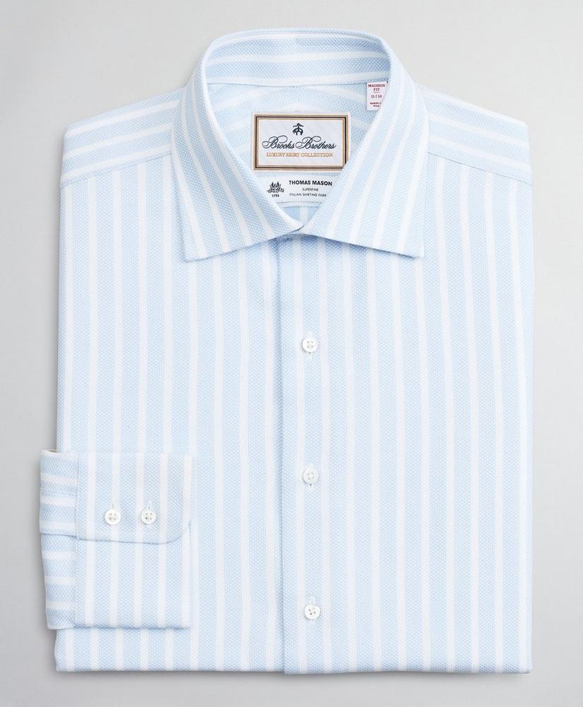 Luxury Collection Madison Relaxed-Fit Dress Shirt, Franklin Spread Collar Stripe, image 1