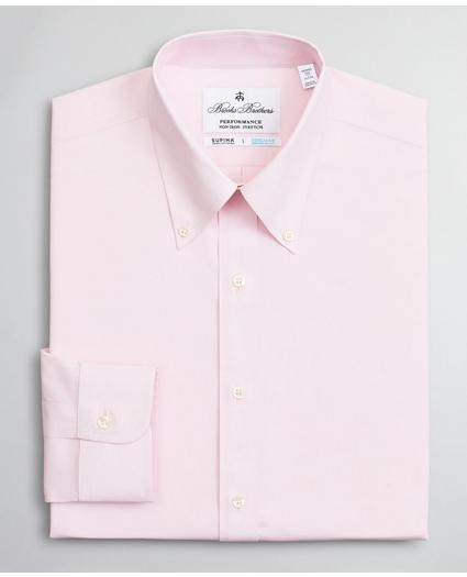 Soho Extra-Slim Fit Dress Shirt, Performance Non-Iron with COOLMAX®, Button-Down Collar Twill, image 4