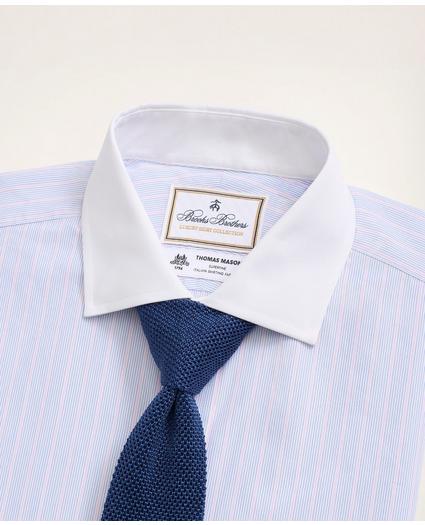Brooks Brothers x Thomas Mason® Regent Regular-Fit Dress Shirt, Poplin English Collar Multi-Stripe, image 4