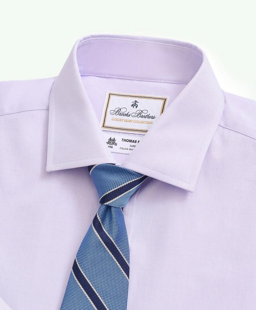 Brooks Brothers x Thomas Mason® Regent Regular-Fit Dress Shirt, Pinpoint English Collar, image 2