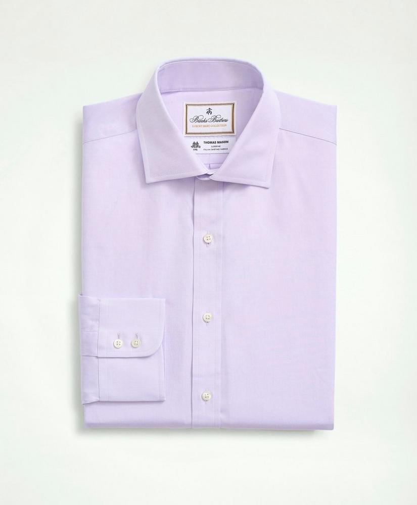 Brooks Brothers x Thomas Mason® Regent Regular-Fit Dress Shirt, Pinpoint English Collar, image 3