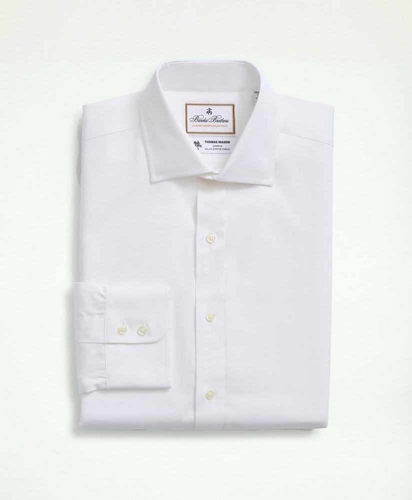 Brooks Brothers x Thomas Mason® Regent Regular-Fit Dress Shirt, Pinpoint English Collar, image 1