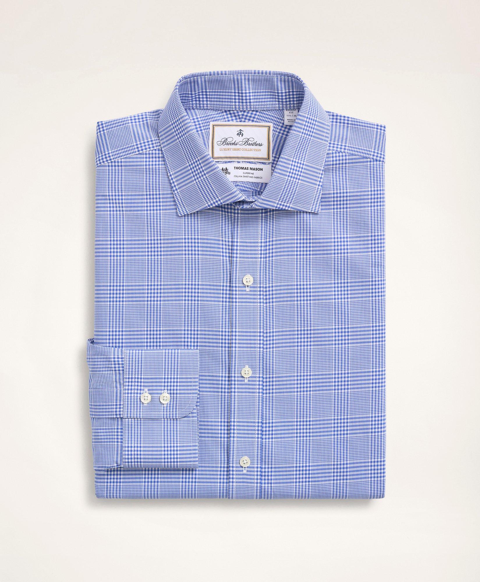 Brooks Brothers x Thomas Mason® Regent Regular-Fit Dress Shirt, Poplin ...