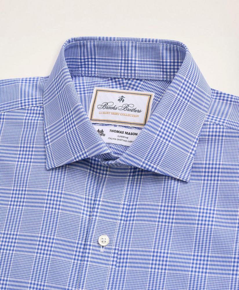 Brooks Brothers x Thomas Mason® Regent Regular-Fit Dress Shirt, Poplin English Collar Bold Check, image 3