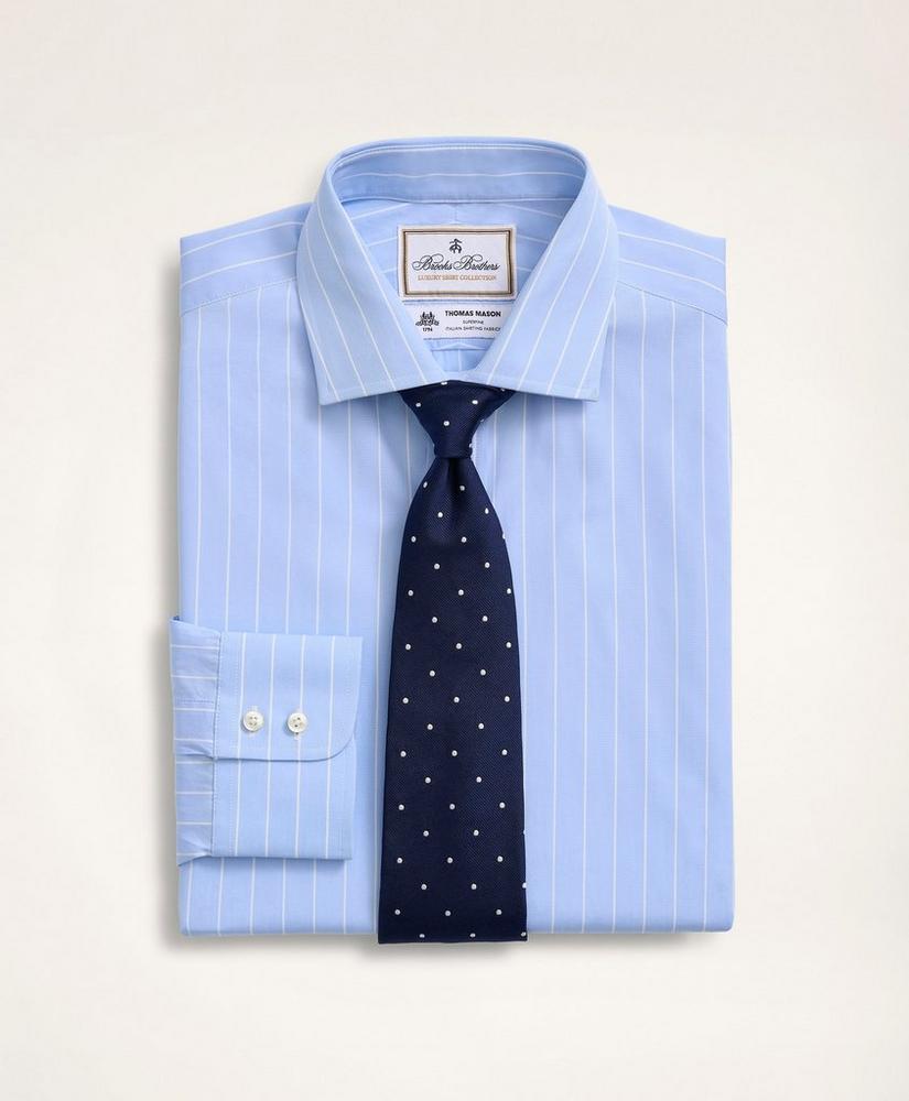 Brooks Brothers x Thomas Mason® Regent Regular-Fit Dress Shirt, Poplin English Collar Bold Stripe, image 3