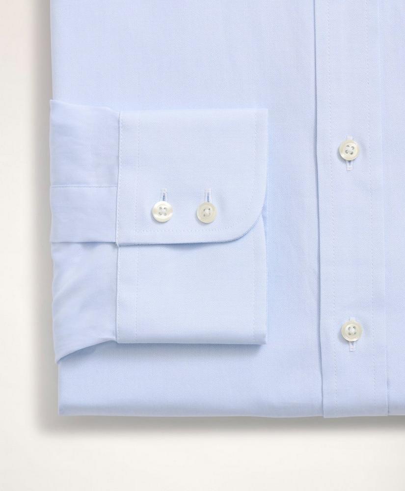 Brooks Brothers x Thomas Mason® Milano Slim-Fit Dress Shirt, Pinpoint English Collar, image 3