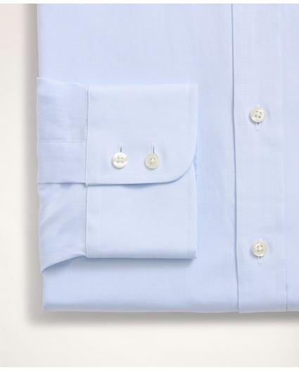 Brooks Brothers x Thomas Mason® Madison Relaxed-Fit Dress Shirt, Pinpoint English Collar, image 3