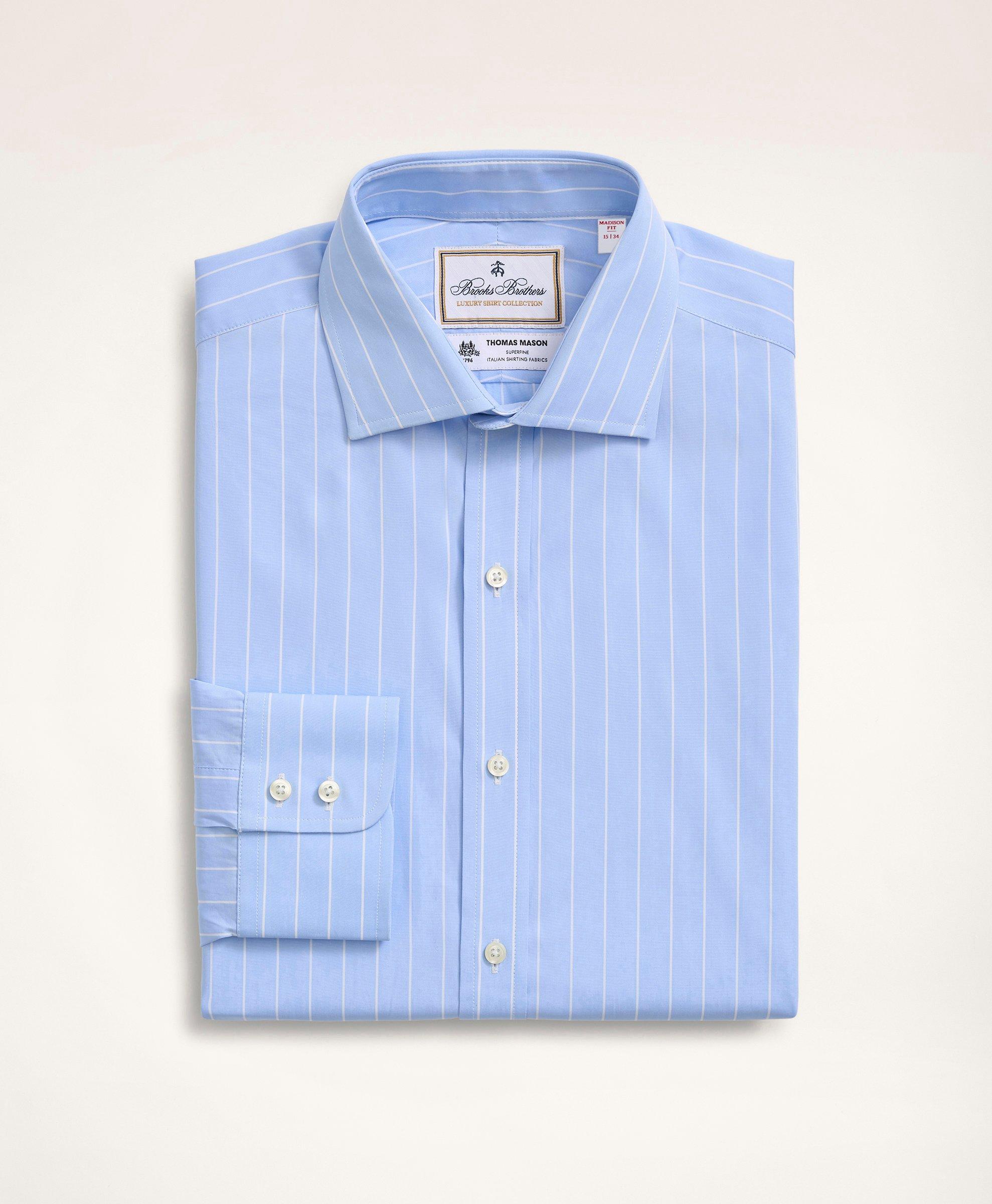 Brooks Brothers x Thomas Mason® Madison RelaxedFit Dress Shirt, Poplin