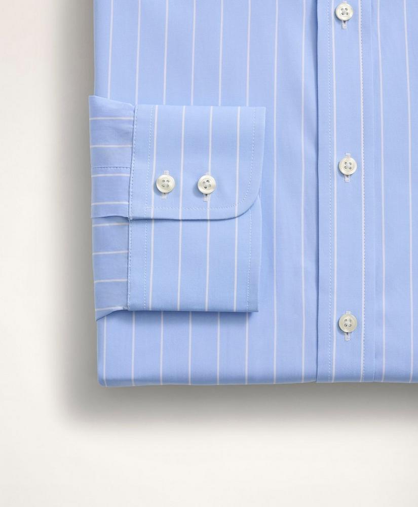 Brooks Brothers x Thomas Mason® Madison Relaxed-Fit Dress Shirt, Poplin English Collar Bold Stripe, image 2