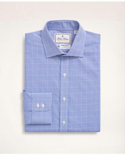 Brooks Brothers x Thomas Mason® Milano Slim-Fit Dress Shirt, Poplin English Collar Bold Check, image 1
