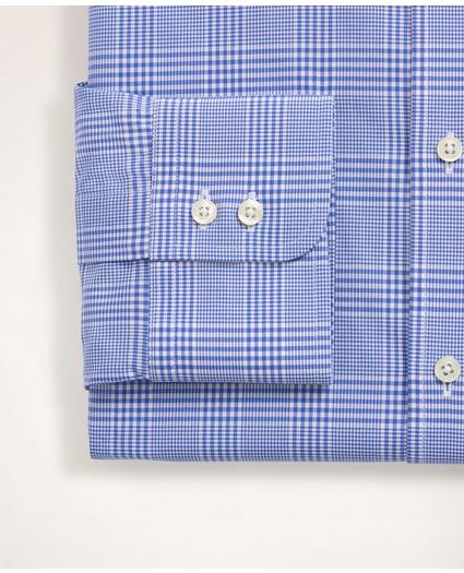 Brooks Brothers x Thomas Mason® Milano Slim-Fit Dress Shirt, Poplin English Collar Bold Check, image 2