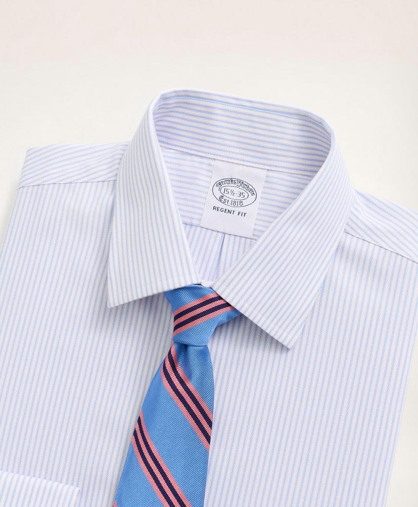 Stretch Regent Regular-Fit Dress Shirt, Non-Iron Royal Oxford Ainsley Collar Stripe, image 2
