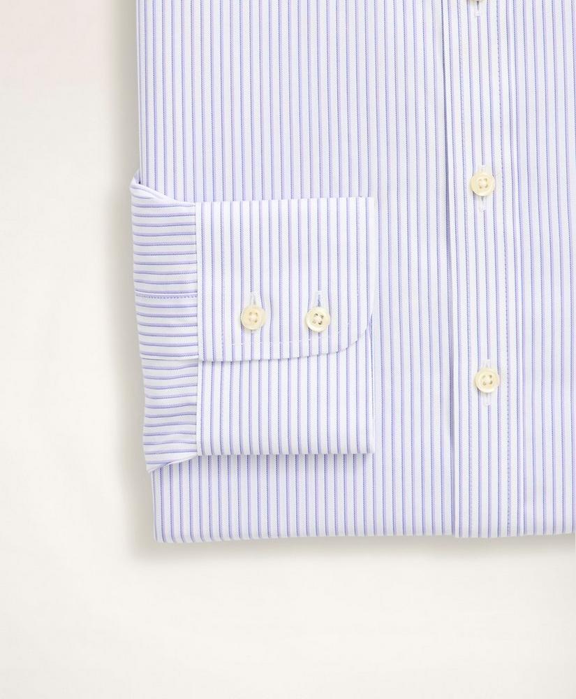 Madison Relaxed-Fit Dress Shirt, Non-Iron Ultrafine Twill Ainsley Collar Stripe, image 3