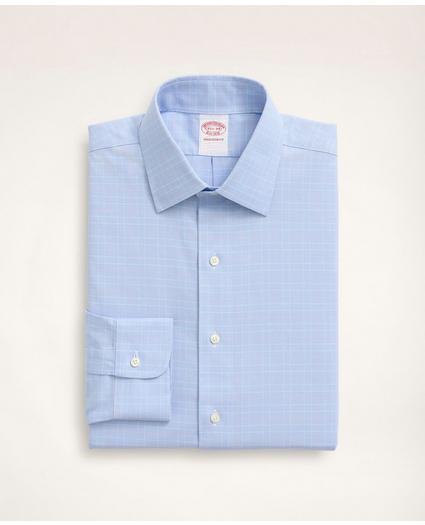 Stretch Madison Relaxed-Fit Dress Shirt, Non-Iron Royal Oxford Ainsley Collar Graph Check, image 4
