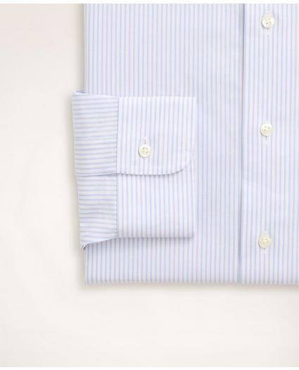 Stretch Madison Relaxed-Fit Dress Shirt, Non-Iron Royal Oxford Ainsley Collar Stripe, image 3