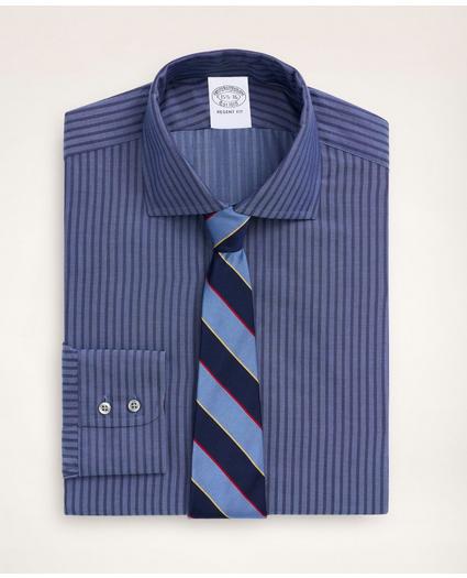 Regent Regular-Fit Dress Shirt, Dobby English Collar Stripe, image 1
