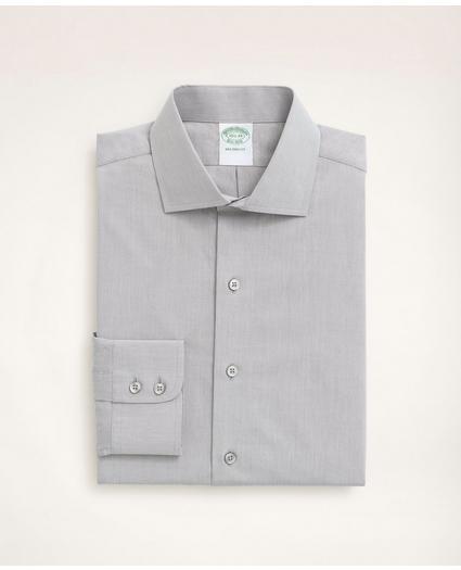 Milano Slim-Fit Dress Shirt, Poplin English Collar End-On-End, image 4