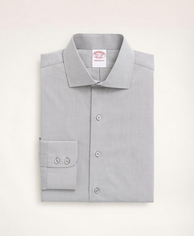 Madison Relaxed-Fit Dress Shirt, Poplin English Collar End-On-End, image 4