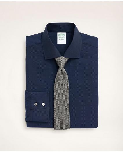 Milano Slim-Fit Dress Shirt, Dobby English Collar Solid, image 1