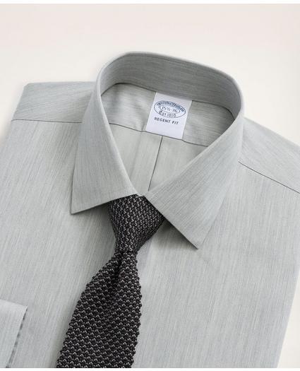 Stretch Regent Regular-Fit Dress Shirt, Non-Iron Herringbone Ainsley Collar, image 2