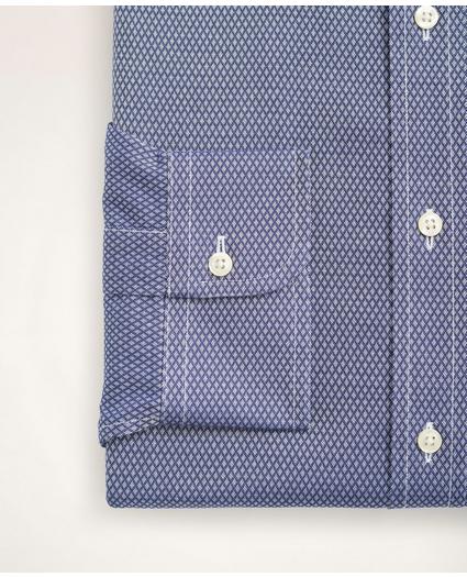 Stretch Regent Regular-Fit Dress Shirt, Non-Iron Dobby Ainsley Collar Diamond, image 4