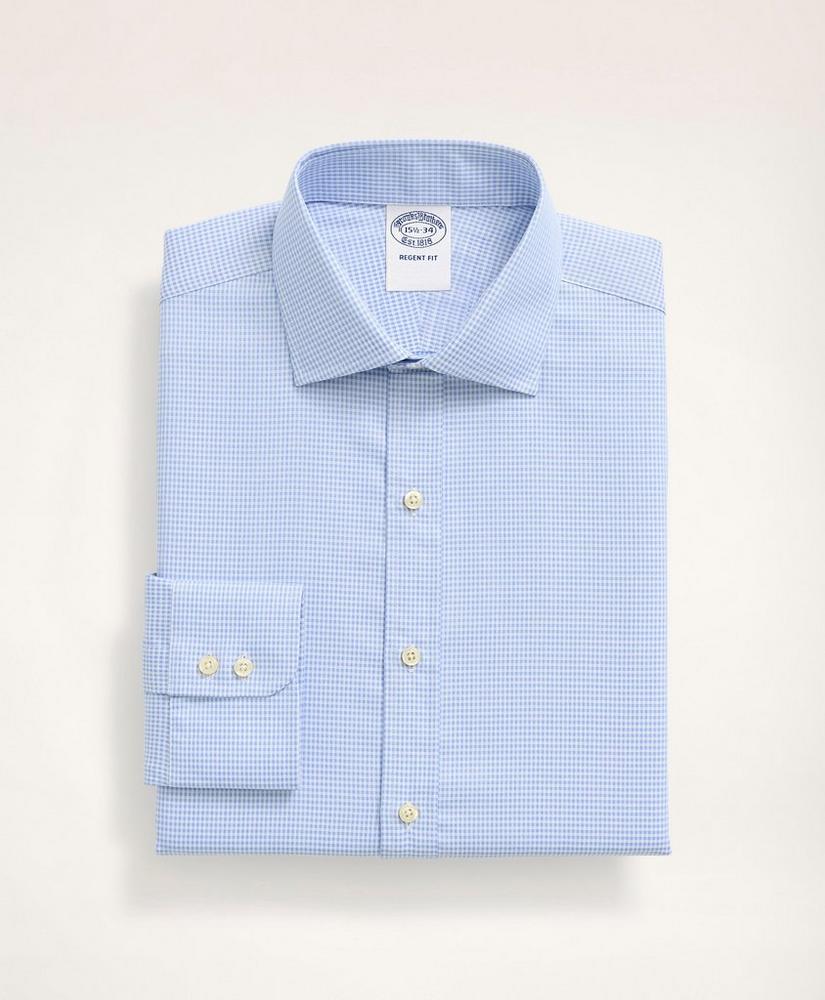 Brooks Brothers x Thomas Mason® Regent Regular-Fit Dress Shirt, English Collar Ground Check, image 3