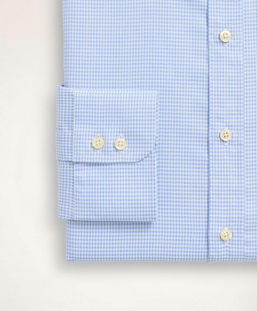 Brooks Brothers x Thomas Mason® Regent Regular-Fit Dress Shirt, English Collar Ground Check, image 4