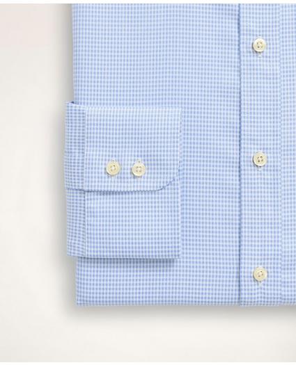 Brooks Brothers x Thomas Mason® Regent Regular-Fit Dress Shirt, English Collar Ground Check, image 4