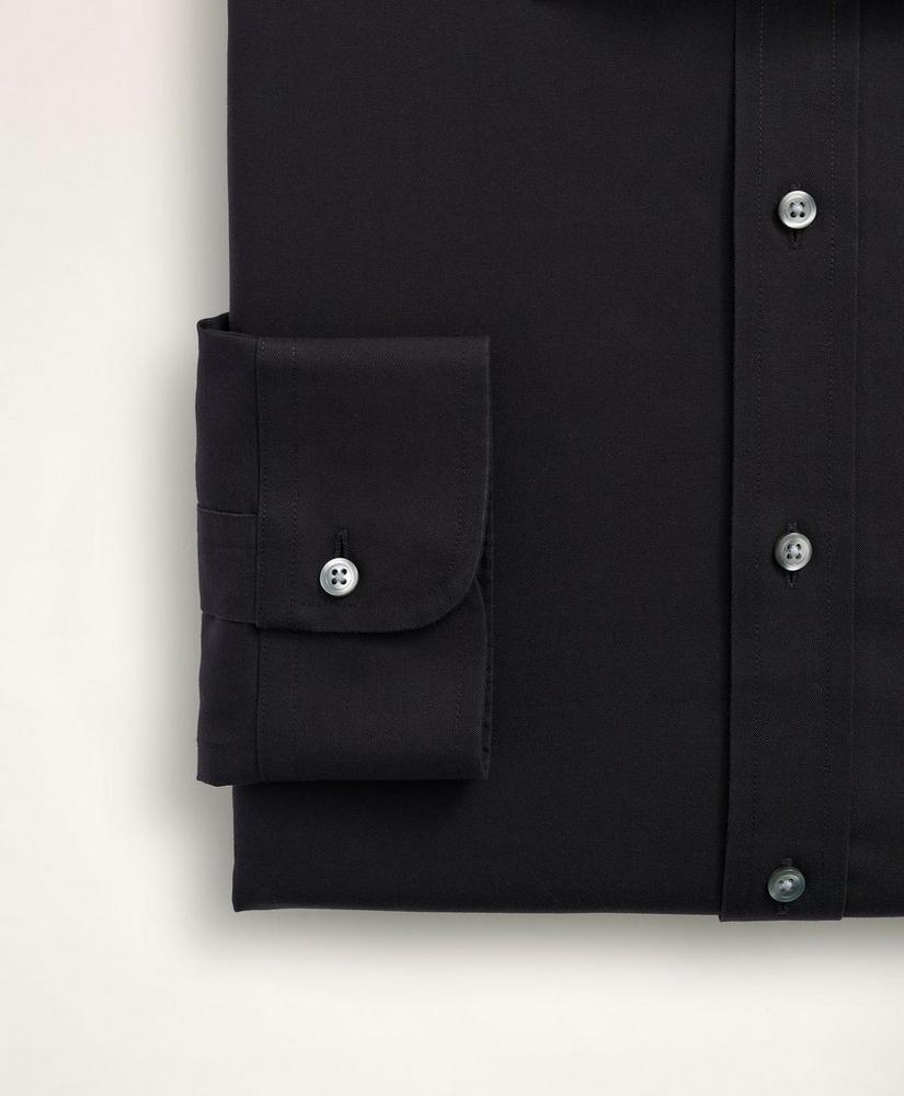Stretch Regent Regular-Fit Dress Shirt, Non-Iron Pinpoint Ainsley Collar, image 4
