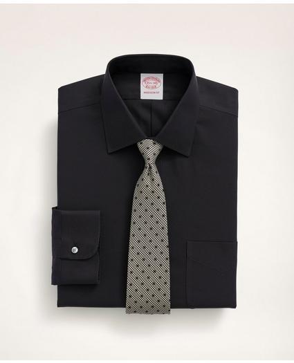 Stretch Madison Relaxed-Fit Dress Shirt, Non-Iron Pinpoint Ainsley Collar, image 1