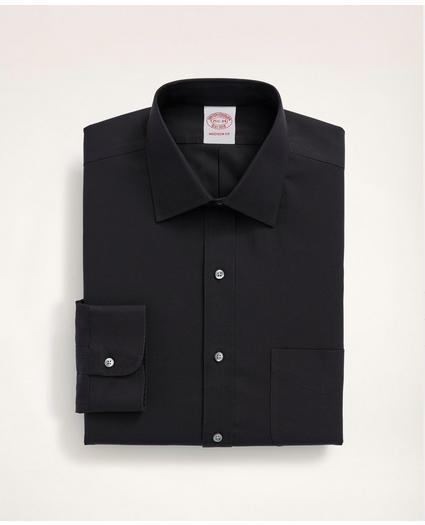 Stretch Madison Relaxed-Fit Dress Shirt, Non-Iron Pinpoint Ainsley Collar, image 3