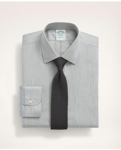 Stretch Milano Slim-Fit Dress Shirt, Non-Iron Herringbone Ainsley Collar, image 1
