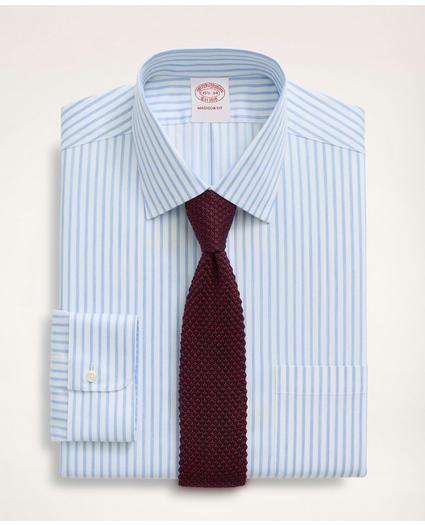 Stretch Madison Regular-Fit Dress Shirt, Non-Iron Twill Stripe  Ainsley Collar, image 1
