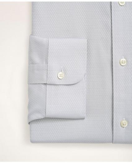 Stretch Madison Relaxed-Fit Dress Shirt, Non-Iron Dobby Ainsley Collar Diamond, image 4