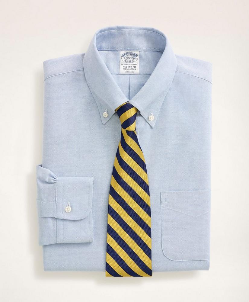 Regent Regular-Fit American-Made Oxford Cloth Button-Down Dress Shirt, image 1