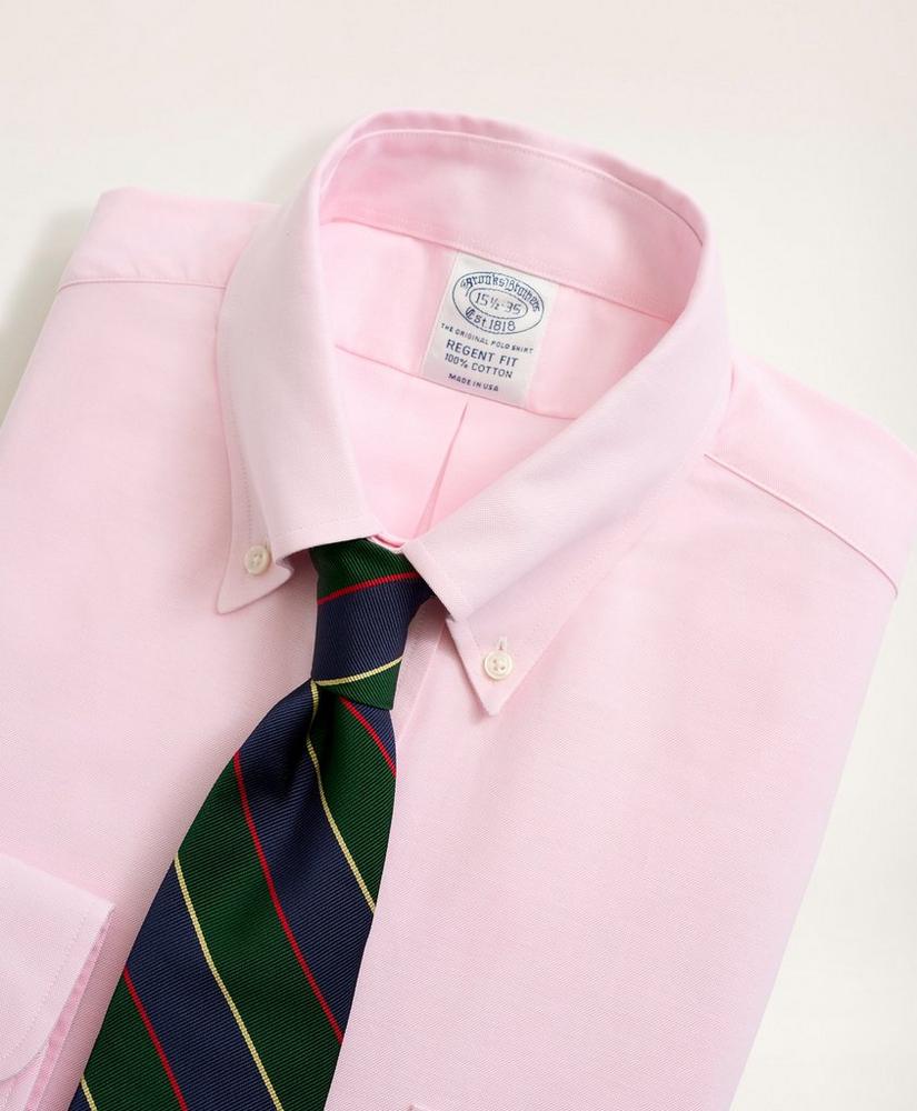 Regent Regular-Fit American-Made Oxford Cloth Button-Down Dress Shirt, image 2