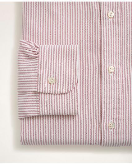 Regent Regular-Fit American-Made Oxford Cloth Button-Down Stripe Dress Shirt, image 4