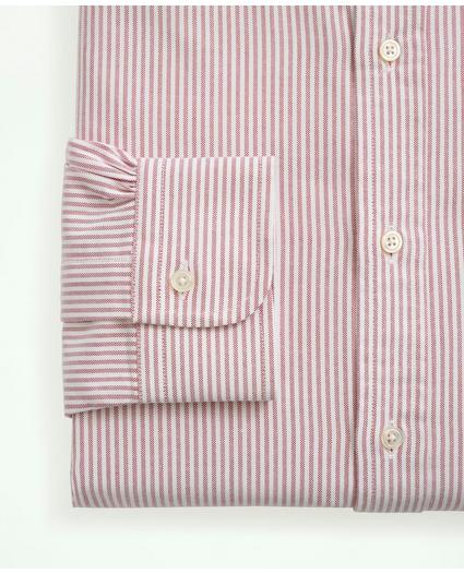 American-Made Oxford Cloth Button-Down Stripe Dress Shirt, image 4