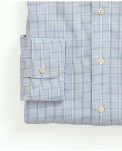 Stretch Supima® Cotton Non-Iron Pinpoint Oxford Button-Down Collar, BB#1 Check Dress Shirt, image 4
