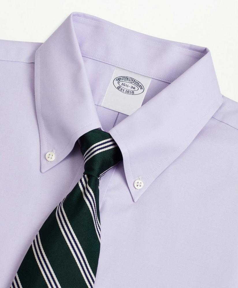 Stretch Supima® Cotton Non-Iron Pinpoint Oxford Button-Down Collar Dress Shirt, image 2