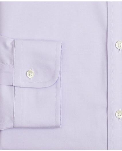Stretch Supima® Cotton Non-Iron Pinpoint Oxford Button-Down Collar Dress Shirt, image 3