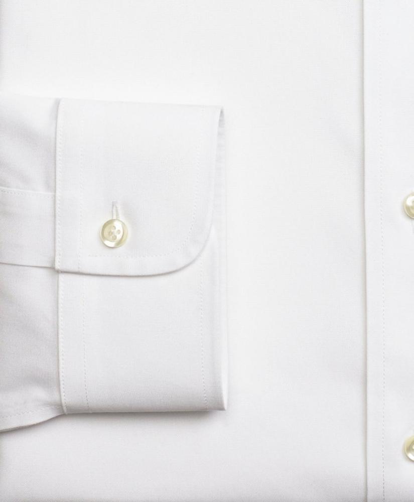 Stretch Supima® Cotton Non-Iron Pinpoint Oxford Button-Down Collar Dress Shirt, image 3