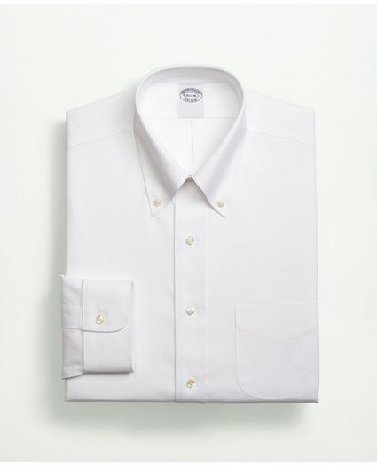 Stretch Supima® Cotton Non-Iron Pinpoint Oxford Button-Down Collar Dress Shirt, image 4