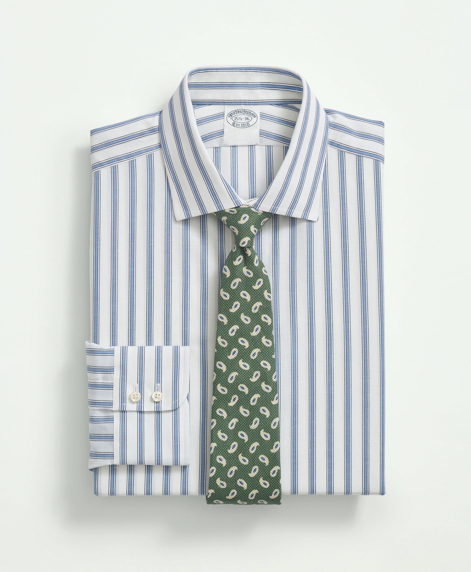 Gucci Stripe Trimmed Cotton Pocket Square, $134