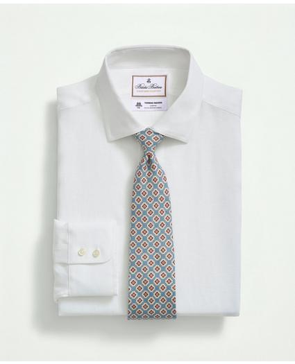 Brooks Brothers X Thomas Mason® Linen Poplin English Spread Collar, image 1