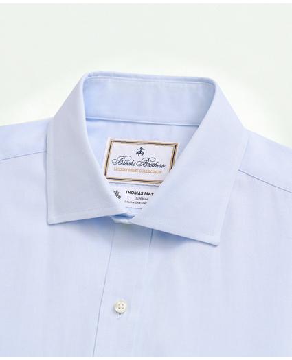 Brooks Brothers X Thomas Mason® Cotton Pinpoint Oxford English Collar Dress Shirt, image 2