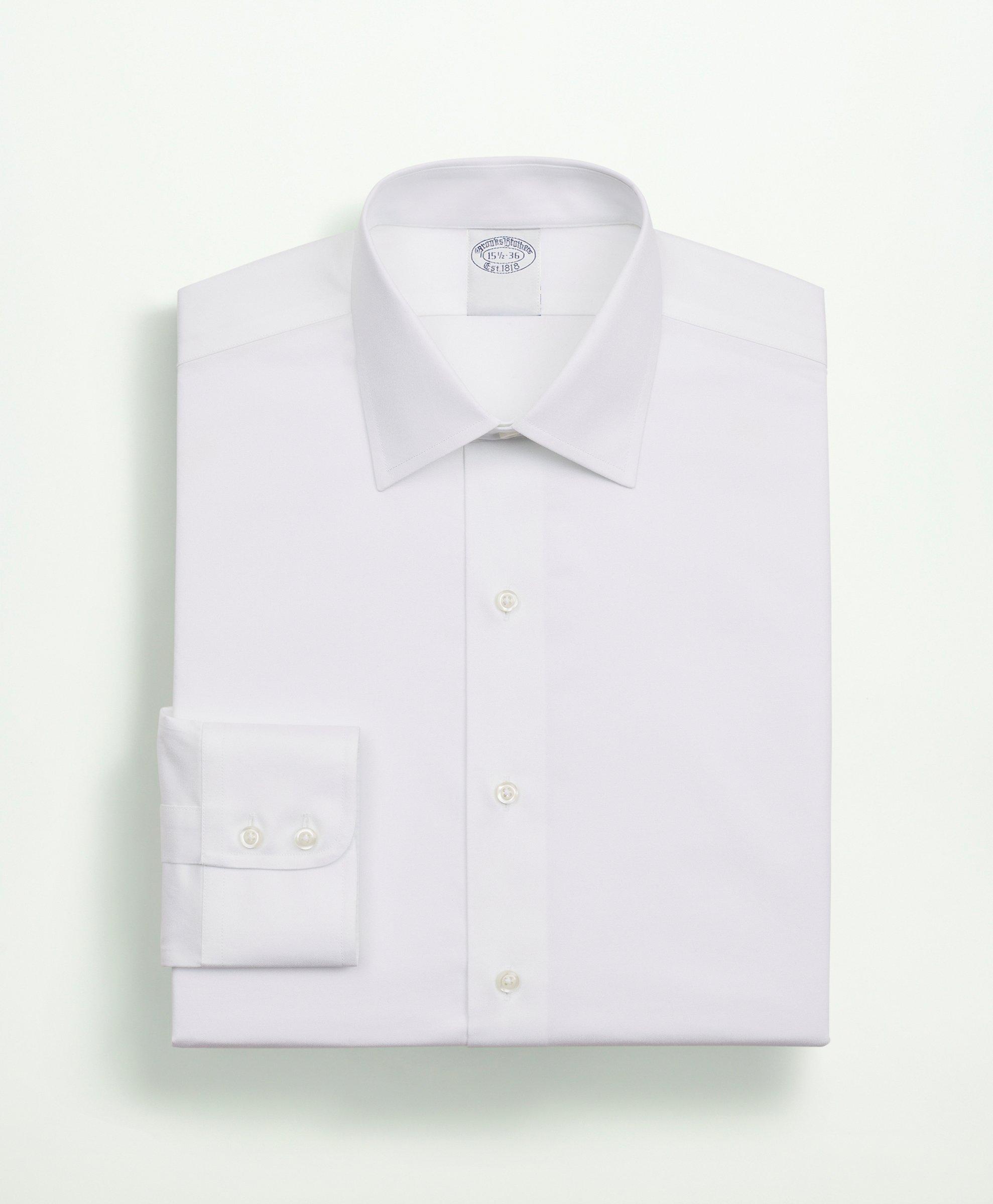 Calvin Klein Men's Dress Shirt Regular Fit Non Iron Stretch Solid