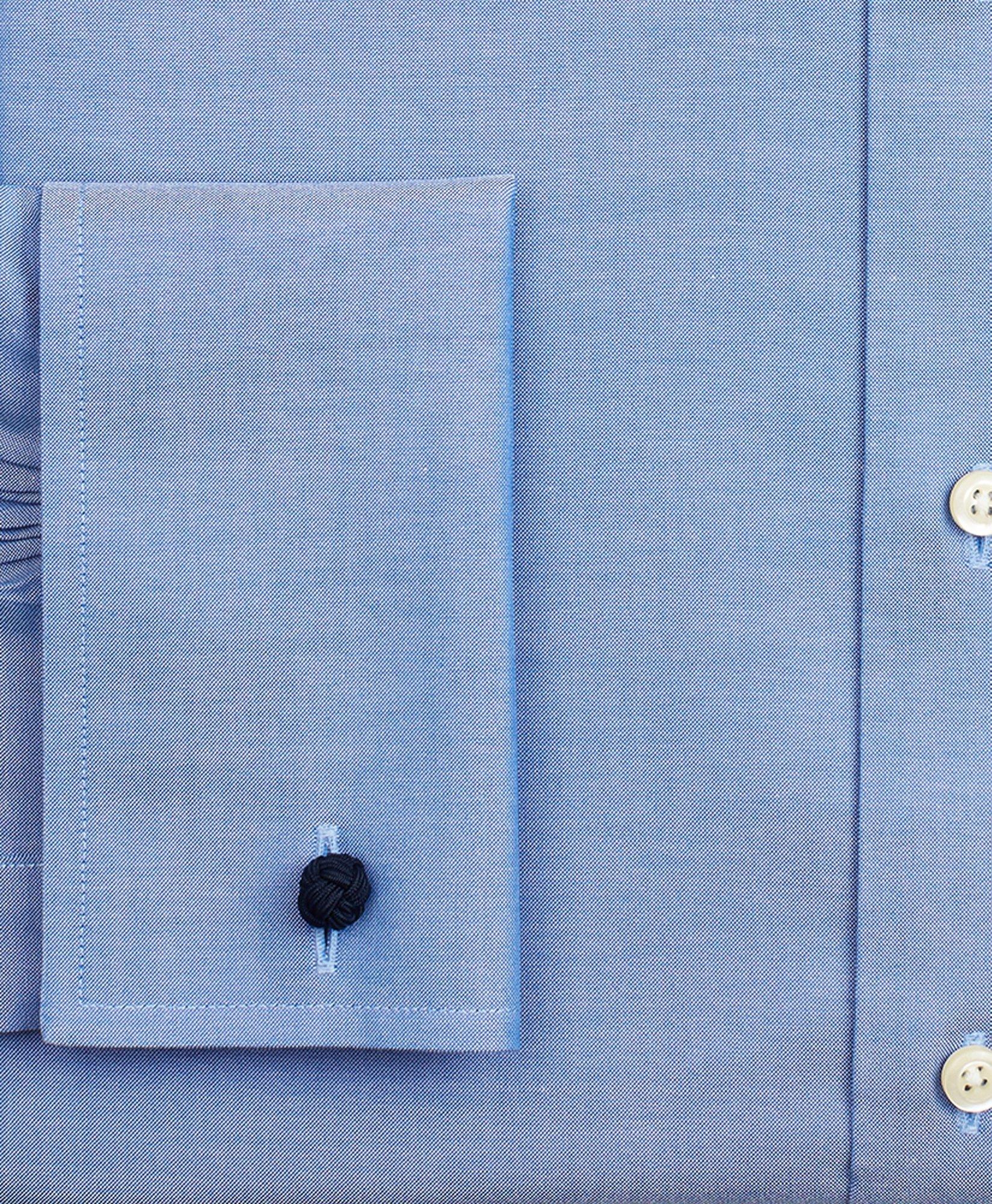 Stretch Supima® Cotton Non-Iron Pinpoint Oxford Ainsley Collar Dress Shirt