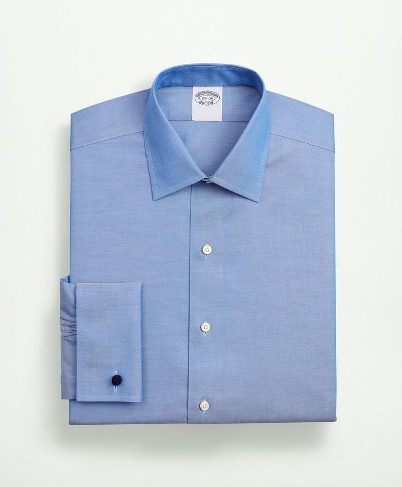 Stretch Supima® Cotton Non-Iron Pinpoint Oxford Ainsley Collar Dress Shirt, image 4