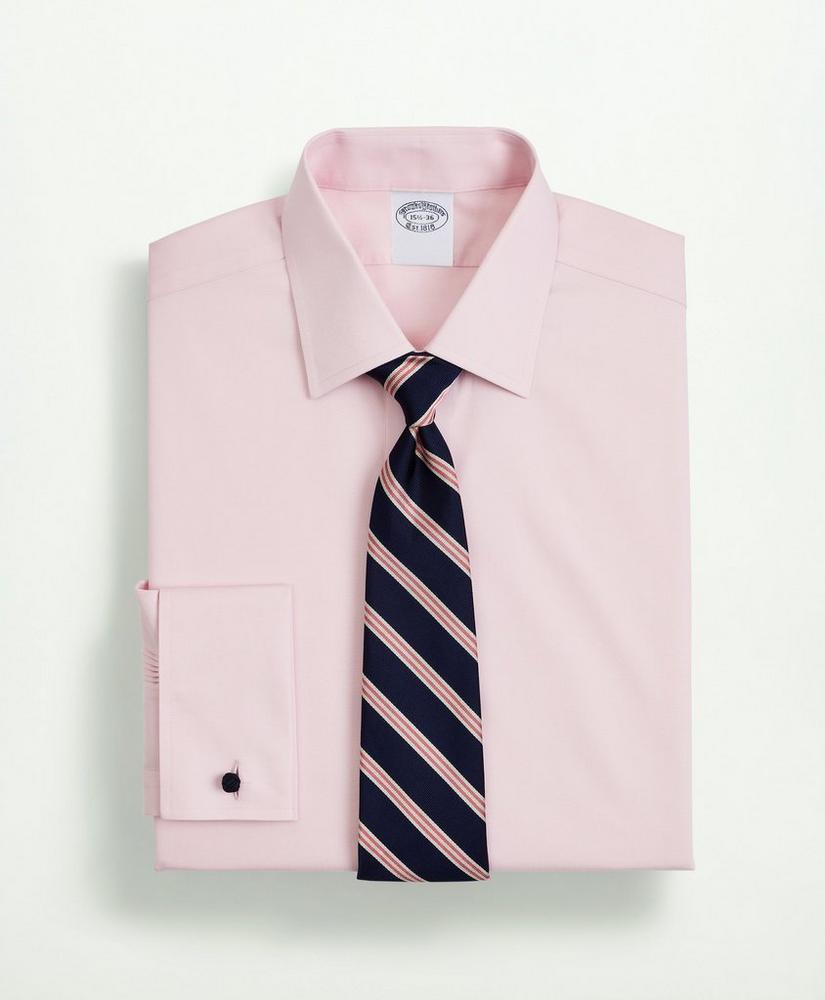 Stretch Supima® Cotton Non-Iron Pinpoint Oxford Ainsley Collar Dress Shirt, image 1
